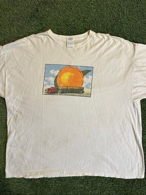 VTG 90’s The Allman Brothers Band 1973 Summer Stadium Tour White Tee 3XL